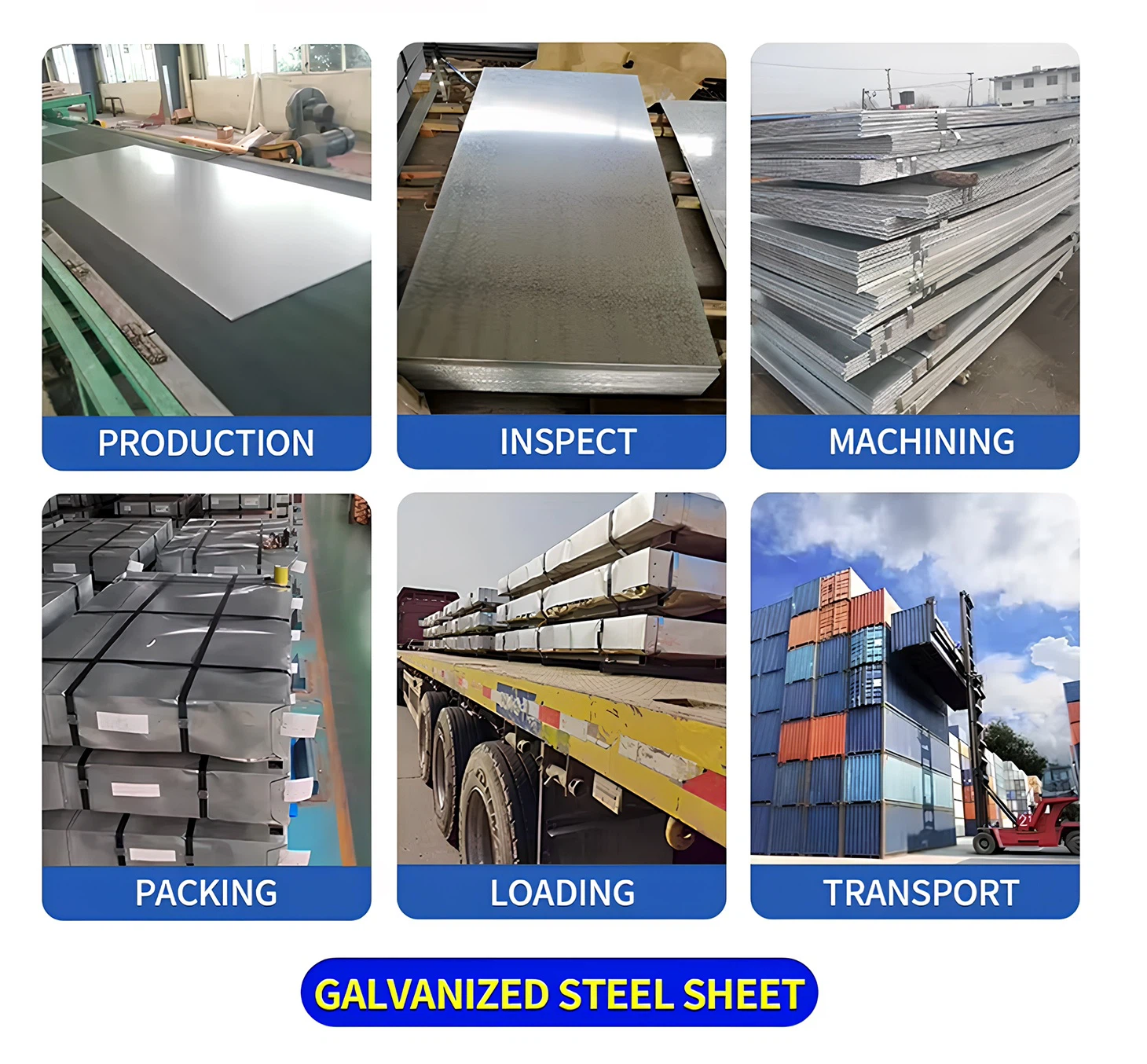 Galvanized Steel Sheet For Construction Industry Galvanized Steel Sheet For Construction Industry