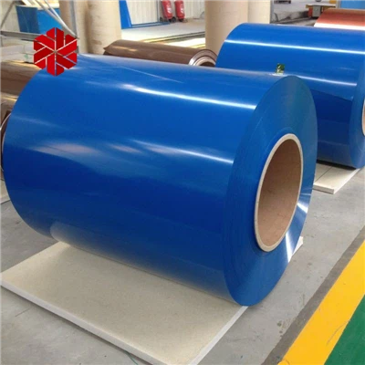 Warna Biru Gegelung GI Prepainted